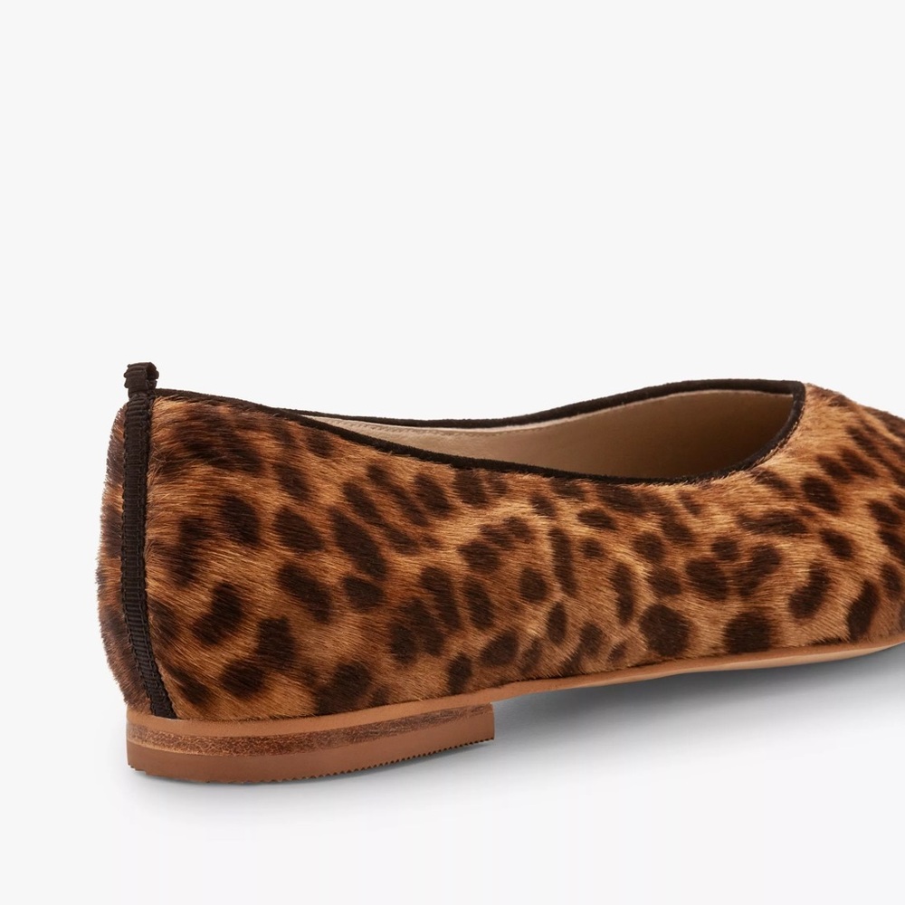 Boden Leopard Print Flats - Picture 3 of 10